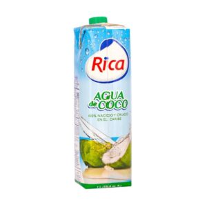 BEBIDA JUGO RICA AGUA DE COCO 12X1 LT
